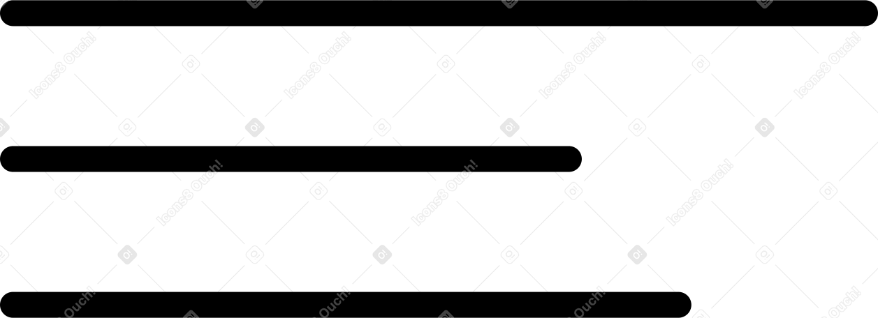 arbre lignes noires de texte PNG, SVG