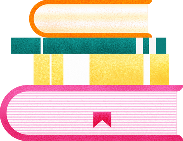 stack of multicolored  books PNG, SVG