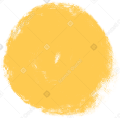 small yellow textured circle PNG、SVG