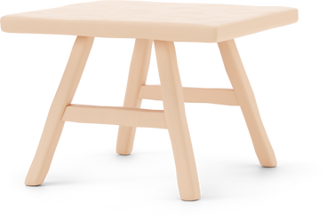 Low wooden table PNG, SVG