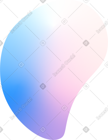 Colored soft spot PNG, SVG