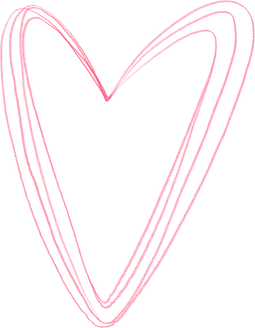 linear heart PNG, SVG