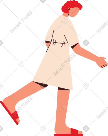 穿浴袍的女人 PNG, SVG