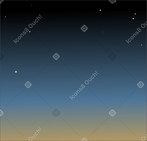 Cielo notturno PNG, SVG