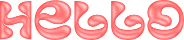 Schriftzug „hallo“ mit prägeeffekttext PNG, SVG
