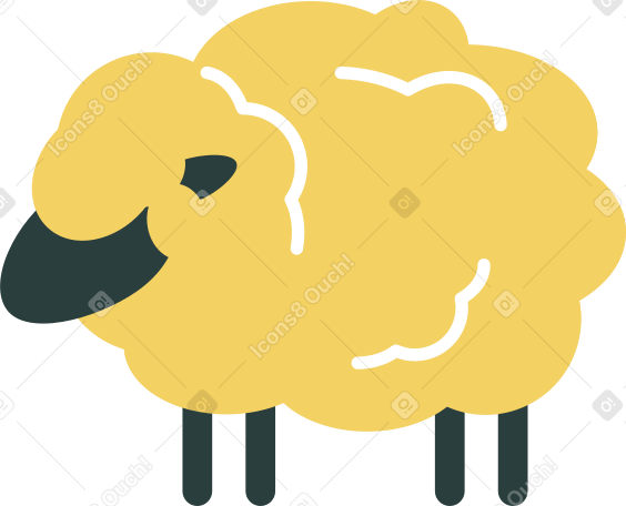 овец в PNG, SVG