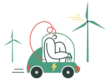Electric car PNG, SVG