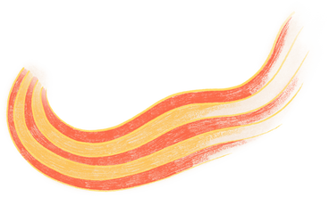 red and yellow sinuous stripes в PNG, SVG