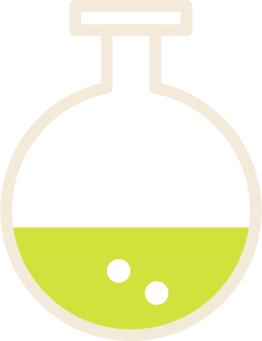 round flask for science animated illustration in GIF, Lottie (JSON), AE