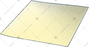 Yellow sticker PNG, SVG