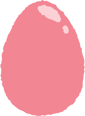 pink egg Illustration in PNG, SVG