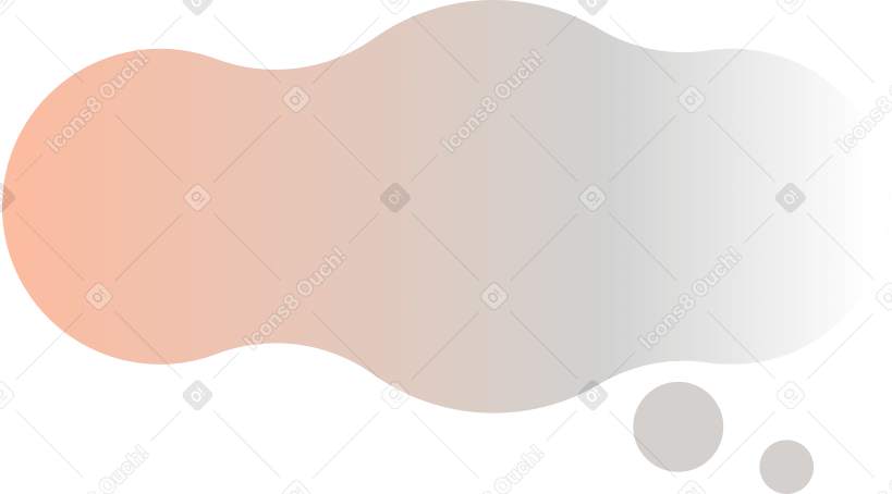 gradient blop PNG, SVG
