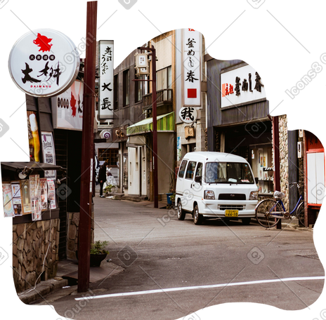 street background PNG, SVG