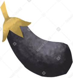 eggplant Illustration in PNG, SVG