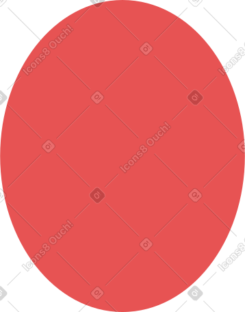 red ellipse PNG, SVG