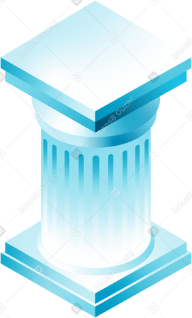 등각 기둥 PNG, SVG
