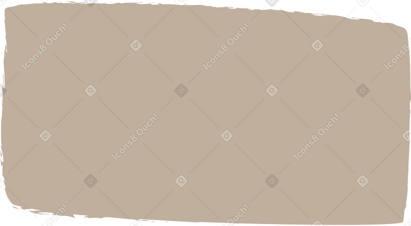 light grey rectangle Illustration in PNG, SVG