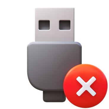 usb disconnected PNG, SVG