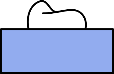 Коробка для влажных салфеток в PNG, SVG