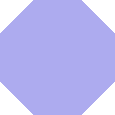 Purple octagon PNG、SVG