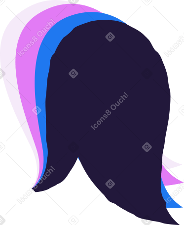 cheveux PNG, SVG