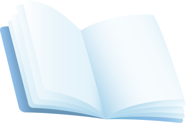 open book with blue cover PNG、SVG