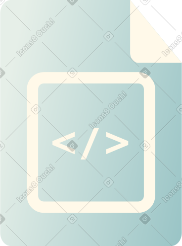 Popup with code PNG, SVG