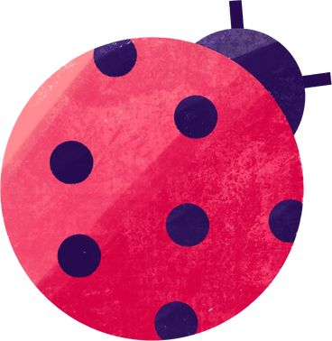 cute red ladybug PNG, SVG