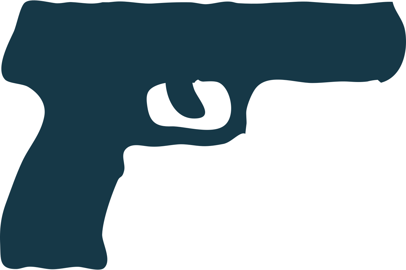 gun Illustration in PNG, SVG