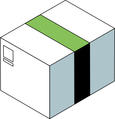 box with tape PNG, SVG