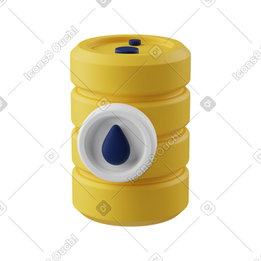 Oil barrel PNG, SVG