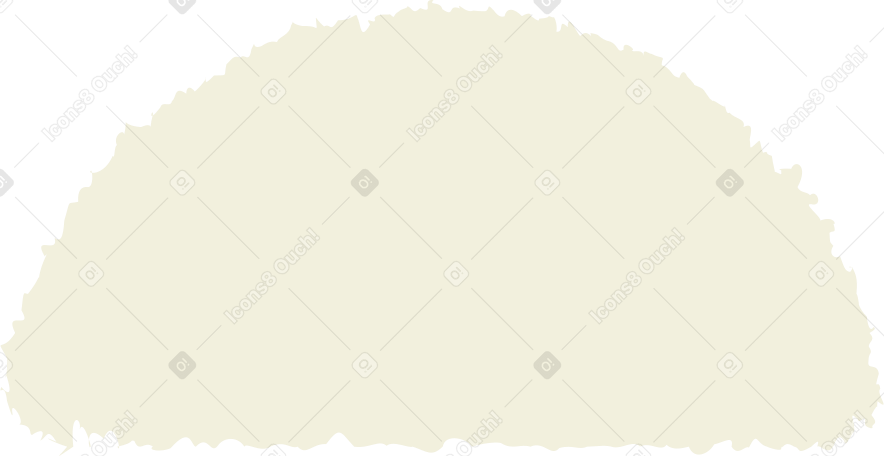 semicircle beige PNG, SVG