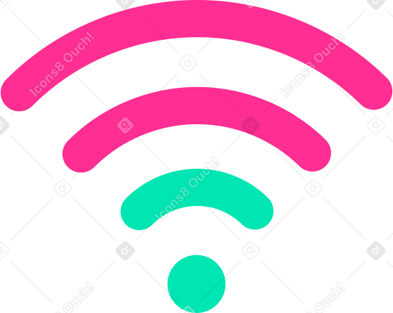 signe wifi PNG, SVG