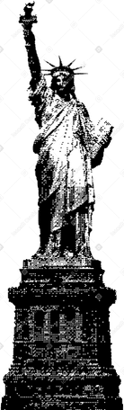 Статуя свободы в PNG, SVG