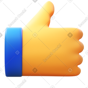 Thumbs up PNG, SVG