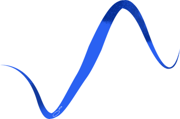 Decorative blue line PNG, SVG