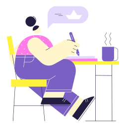 Mellow スタイルの ビジネス ベクターイラスト