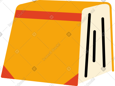 Standing book PNG, SVG