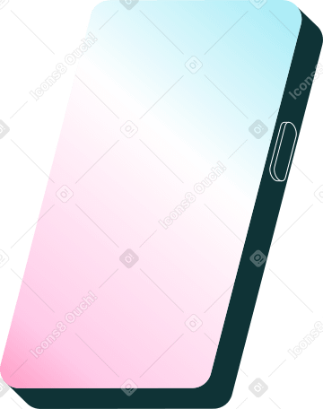 huge phone Illustration in PNG, SVG