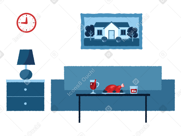 Home style Illustration in PNG, SVG