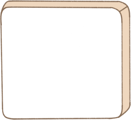 white and beige cube Illustration in PNG, SVG