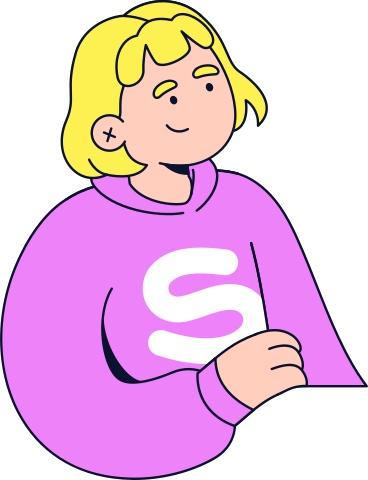 Donna in felpa con cappuccio rosa PNG, SVG