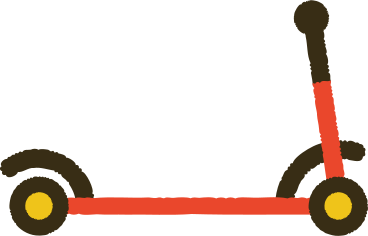 Kick scooter PNG, SVG