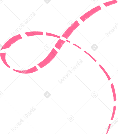 twisted dotted line в PNG, SVG