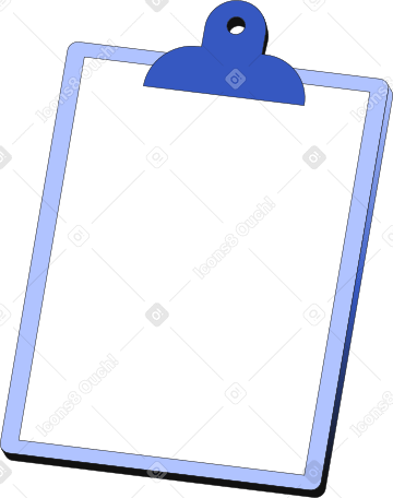 empty tablet for papers PNG, SVG