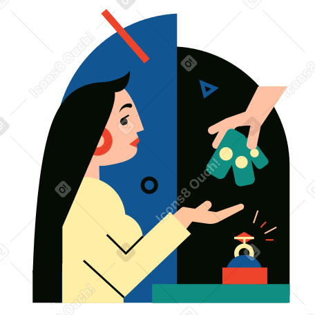 Jewelry store Illustration in PNG, SVG