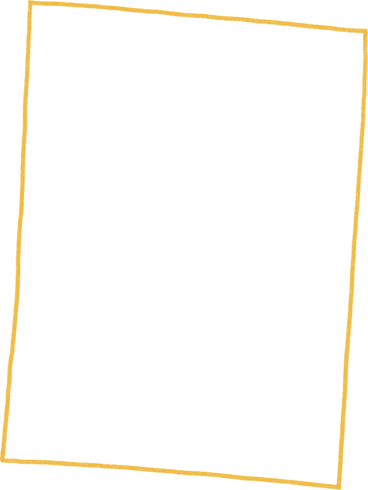 yellow linear frame PNG, SVG