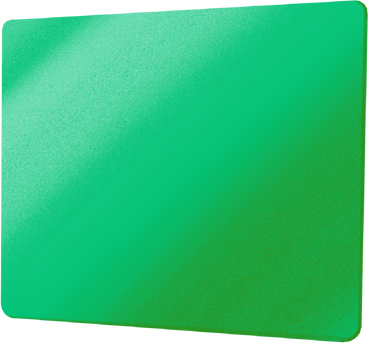 green rectangle in perspective PNG, SVG