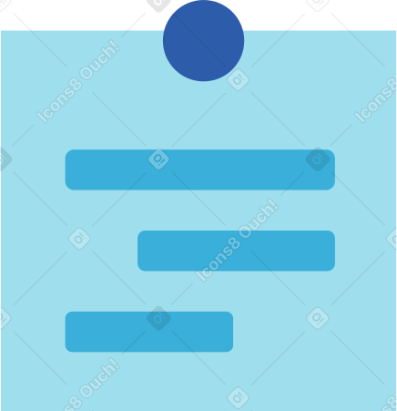 Блокнот с кнопкой в PNG, SVG