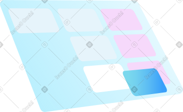 Browser window with agile board PNG, SVG